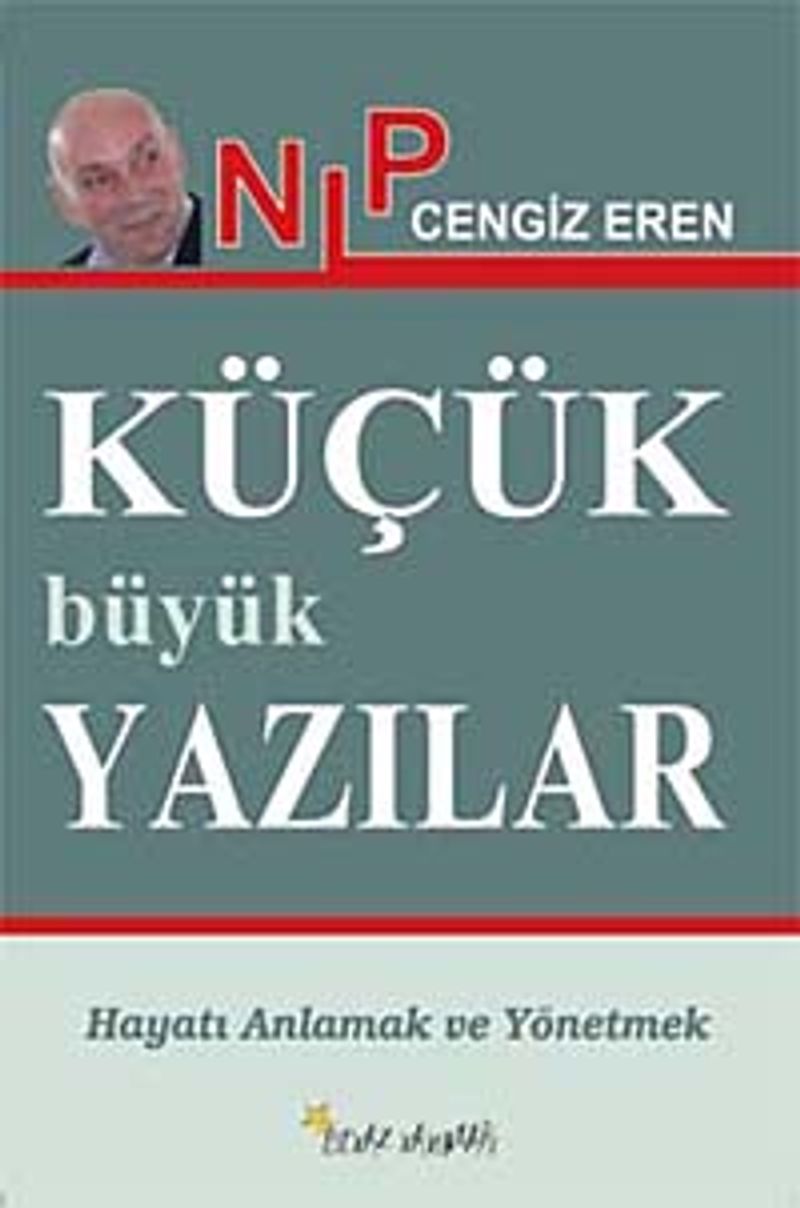 NLP Küçük Büyük Yazılar kitap kapağı