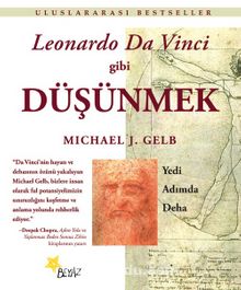 Leonardo Da Vinci Gibi Düşünmek kitap kapağı