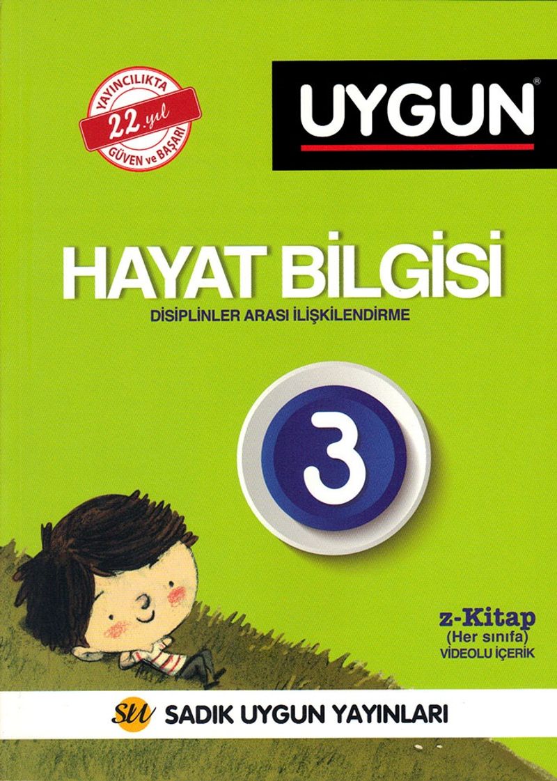 3. Sınıf Hayat Bilgisi kitap kapağı