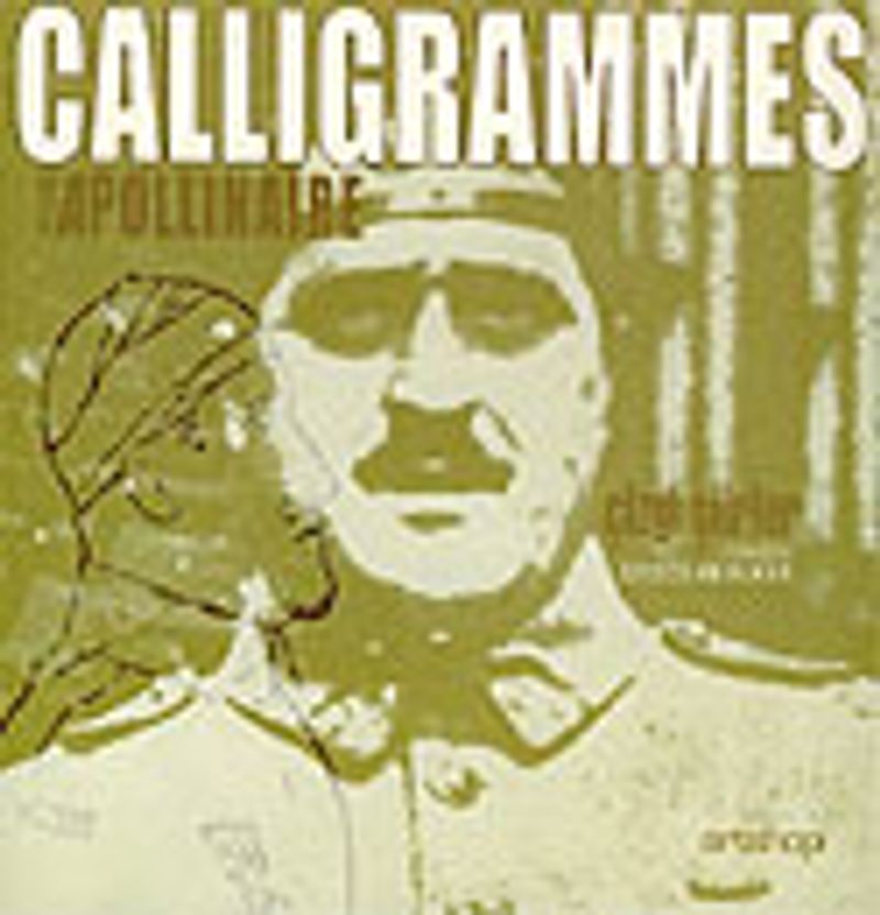Çizgi Şiirler / Calligrammes kitap kapağı