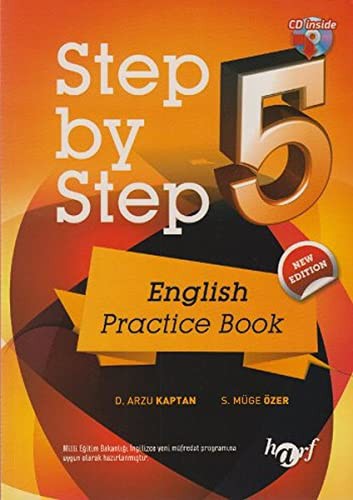 Ortaokul 5. Sınıf Step By Step English Practice Book (Cd İlaveli) kitap kapağı