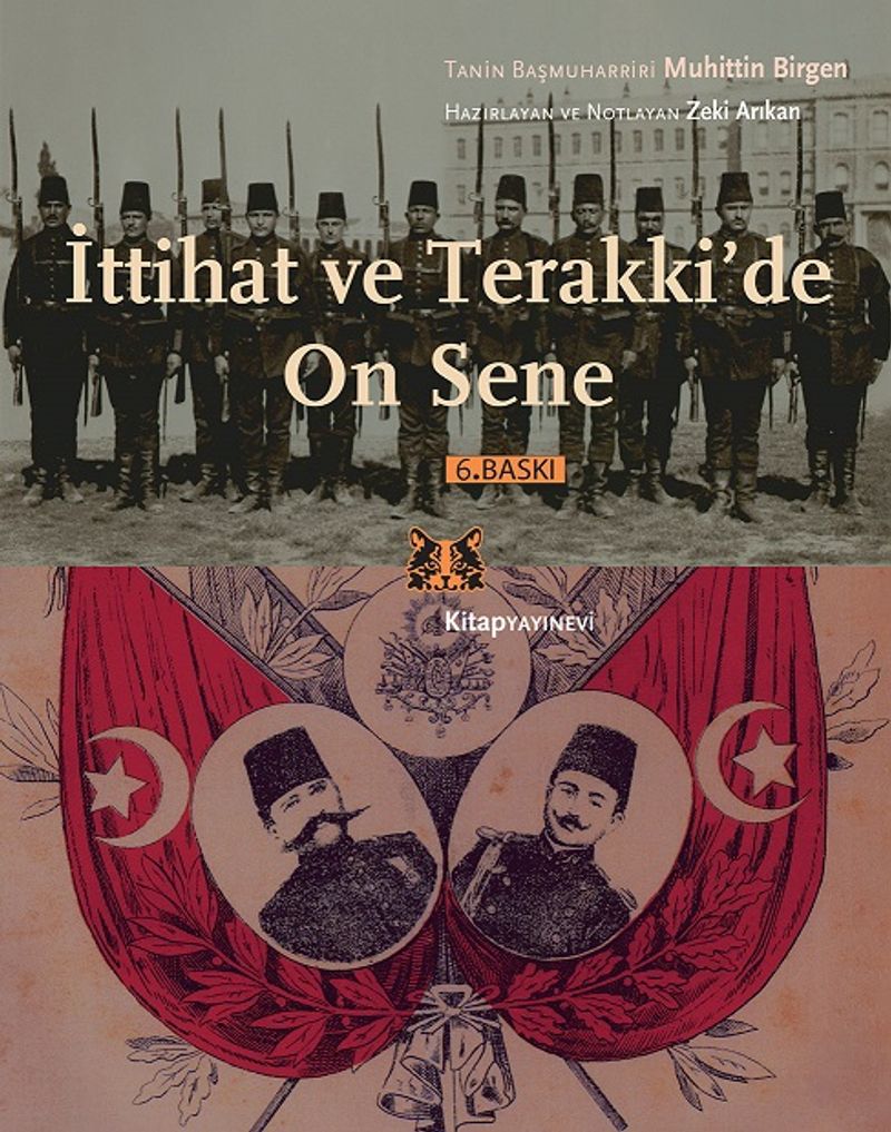 İttihat ve Terakki'de On Sene kitap kapağı