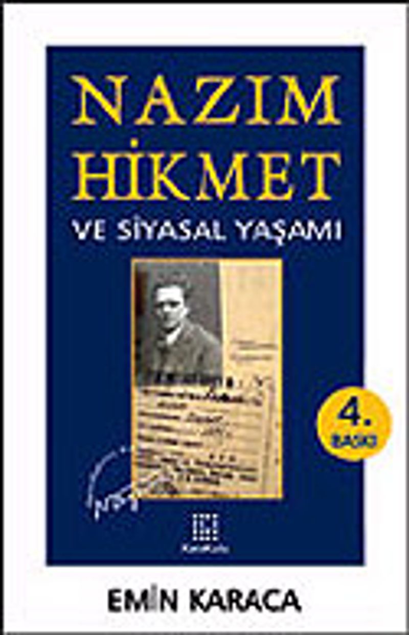 Nazım Hikmet ve Siyasal Yaşamı kitap kapağı