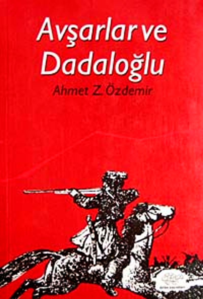 Avşarlar ve Dadaloğlu kitap kapağı