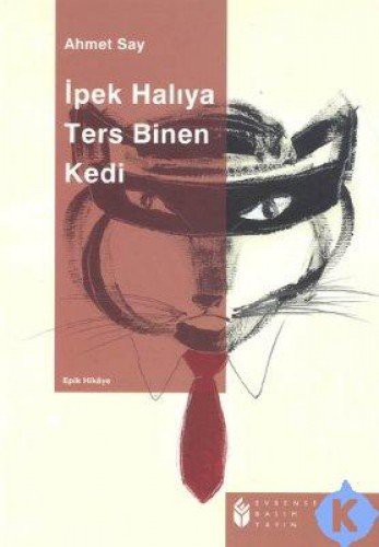 İpek Halıya Ters Binen Kedi kitap kapağı