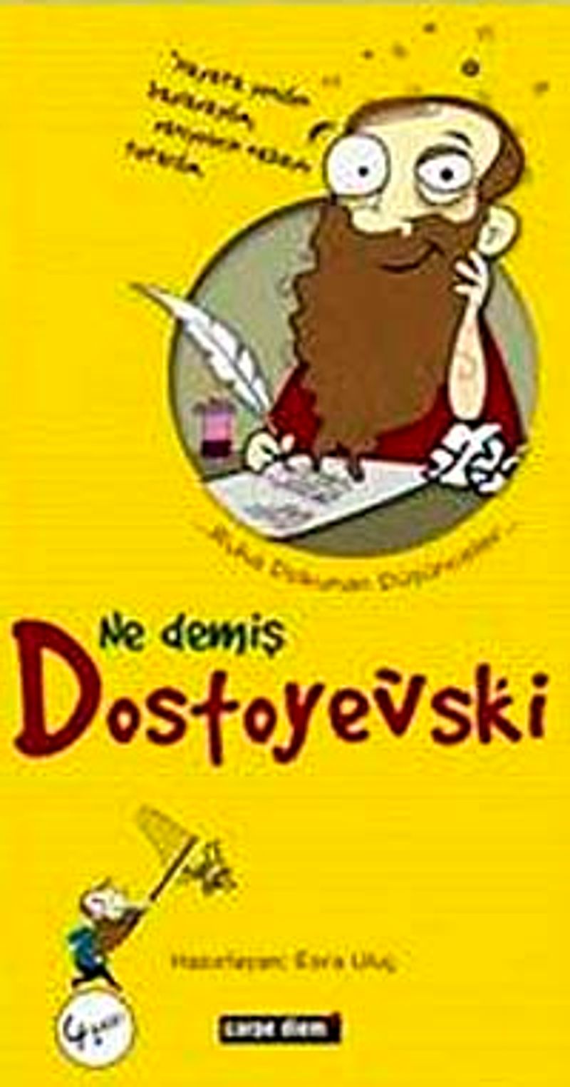 Ne Demiş Dostoyevski kitap kapağı