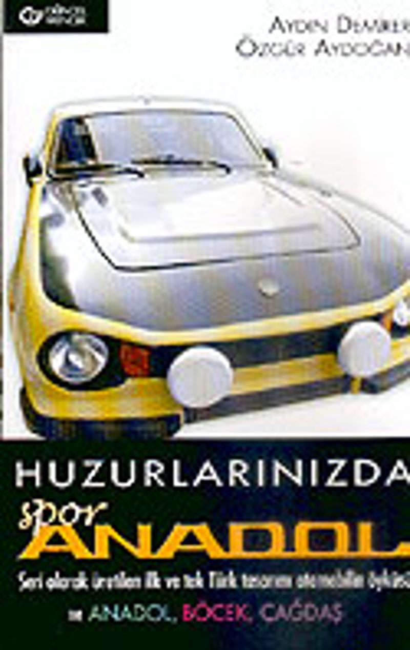 Huzurlarınızda Spor Anadol kitap kapağı