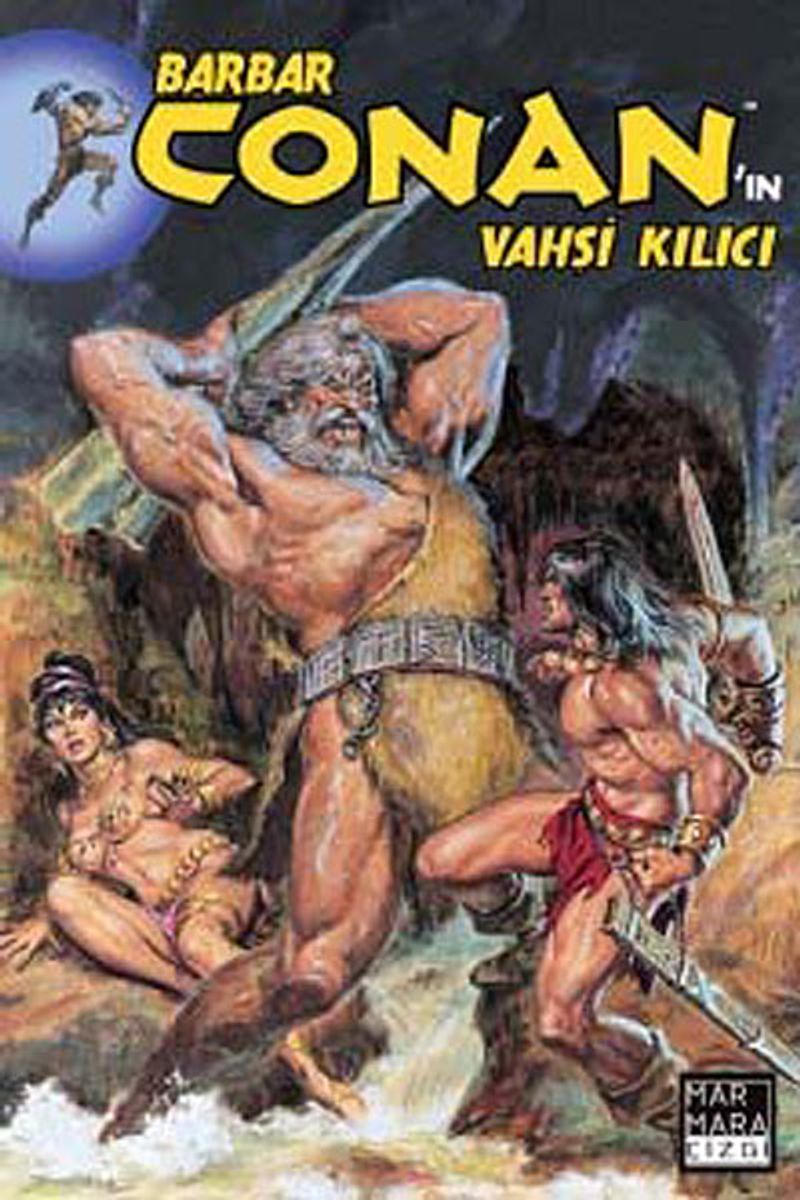 Barbar Conan'ın Vahşi Kılıcı 5 kitap kapağı