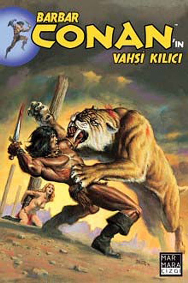 Barbar Conan'ın Vahşi Kılıcı 6 kitap kapağı