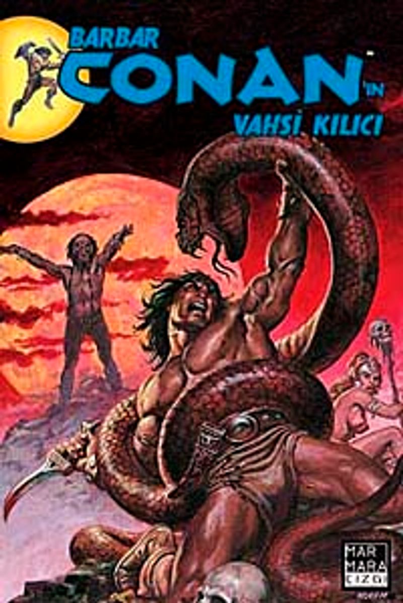Barbar Conan Vahşi Kılıcı 8 kitap kapağı