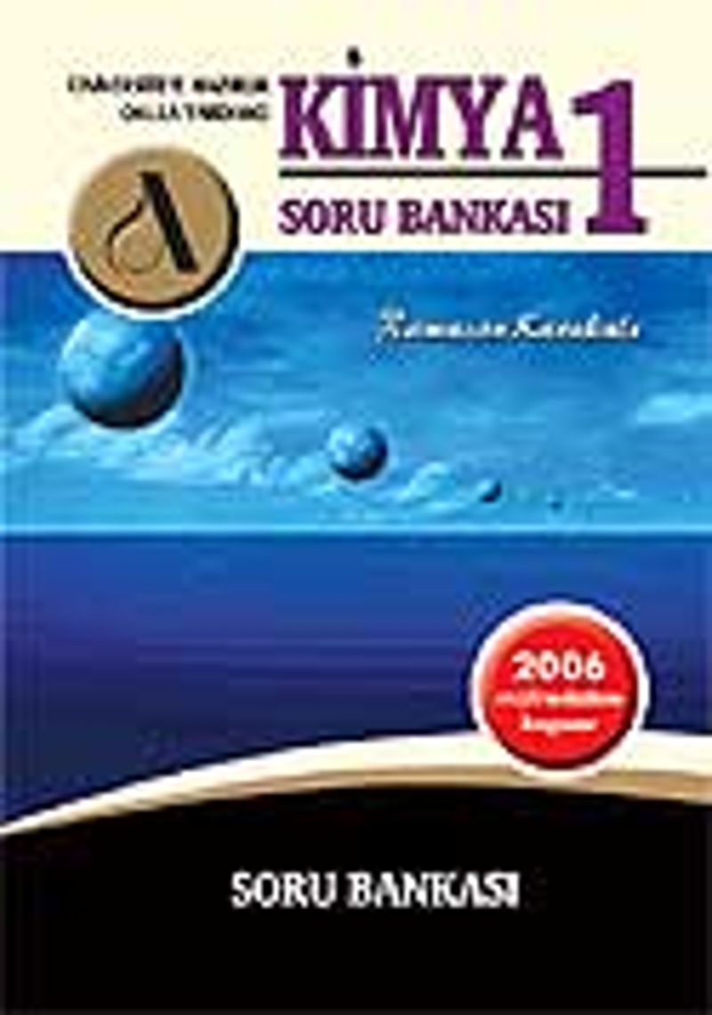 Kimya 1 / Soru Bankası kitap kapağı