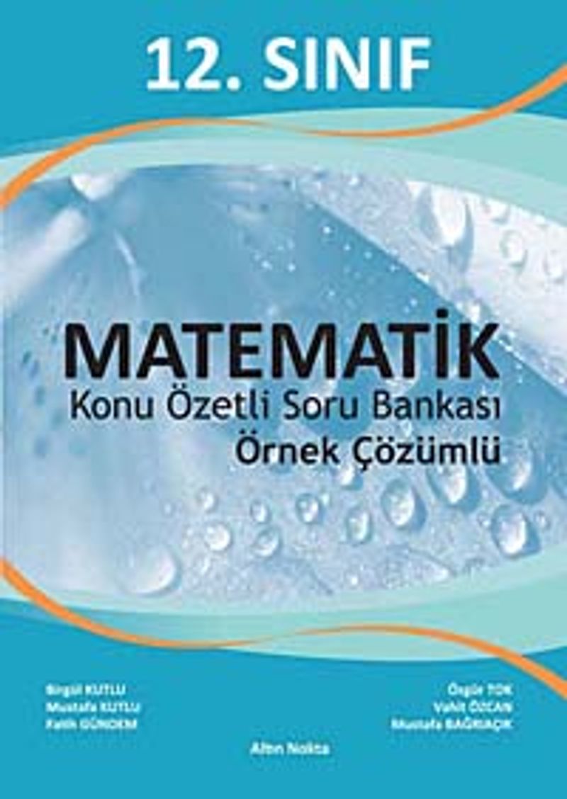 12. Sınıf Matematik Konu Özetli Soru Bankası Örnek Çözümlü kitap kapağı
