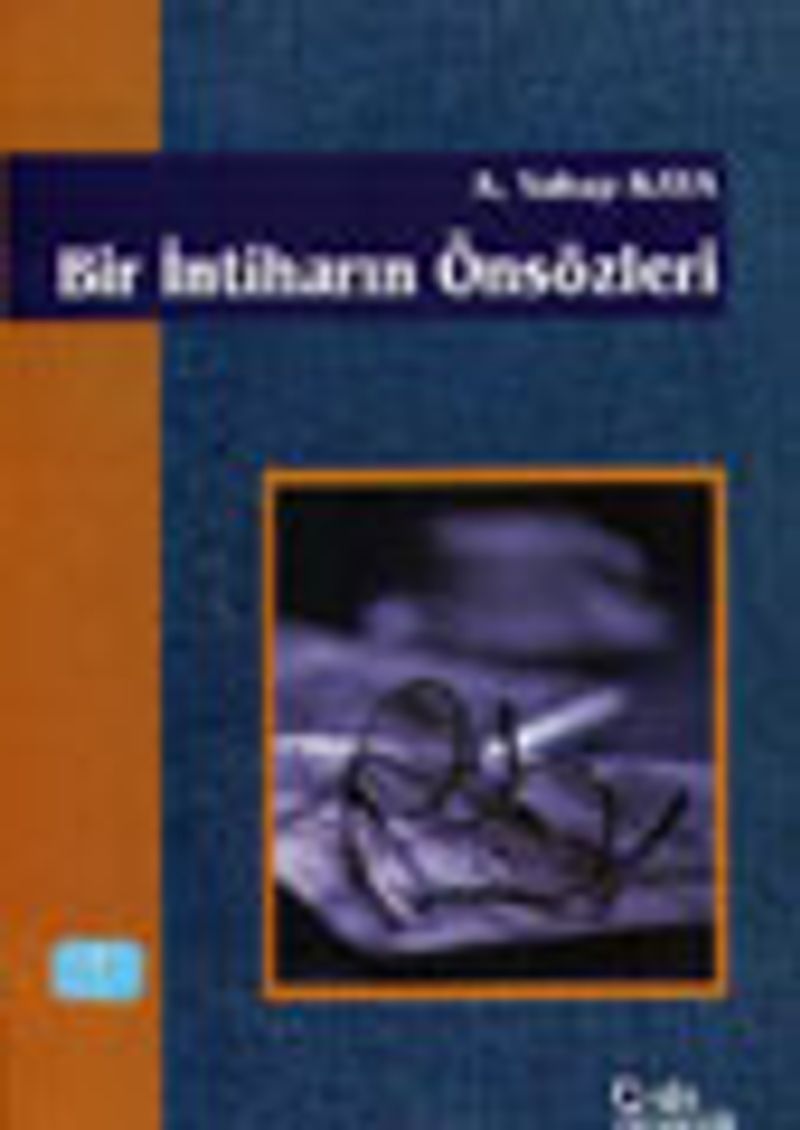 Bir İntiharın Önsözleri kitap kapağı
