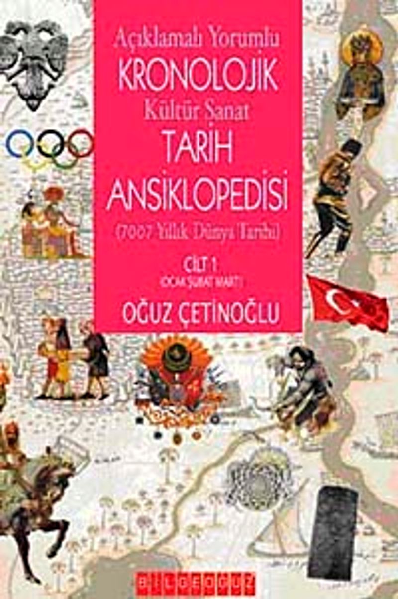 Açıklamalı-Yorumlu Kronolojik Kültür-Sanat ve Tarih Ansiklopedisi (4 Cilt) kitap kapağı