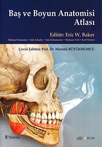 Baş ve Boyun Anatomisi Atlası kitap kapağı