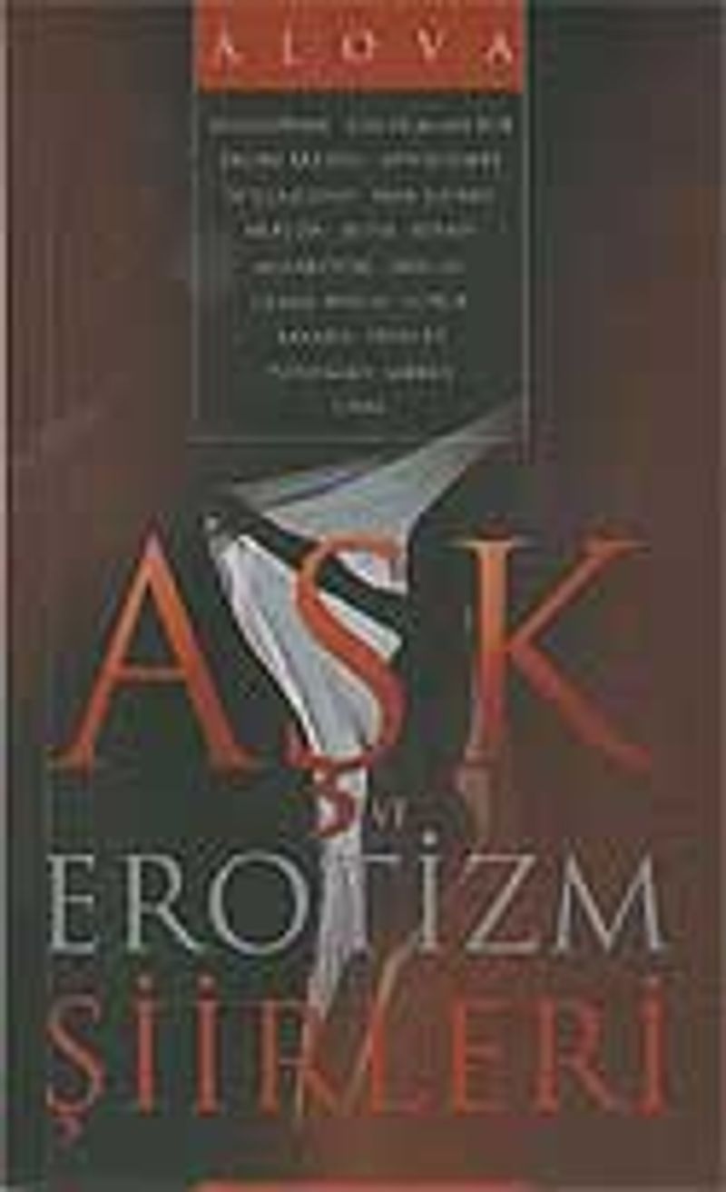 Aşk ve Erotizm Şiirleri kitap kapağı