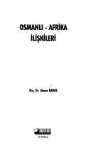 Osmanlı Afrika İlişkileri kitap kapağı