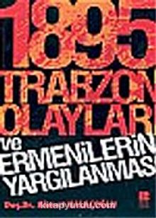 1895 Trabzon Olayları ve Ermenilerin Yargılanması kitap kapağı