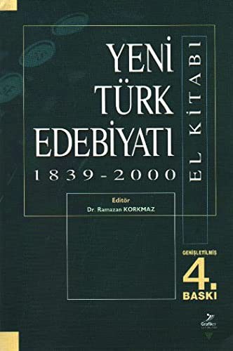 Yeni Türk Edebiyatı El Kitabı 1839-2000 kitap kapağı