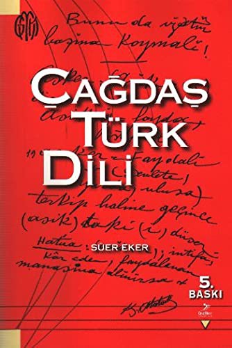 Çağdaş Türk Dili kitap kapağı