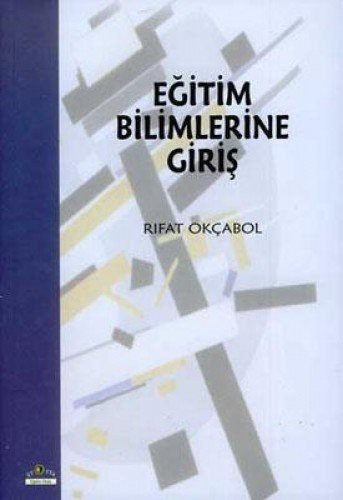 Eğitim Bilimlerine Giriş kitap kapağı