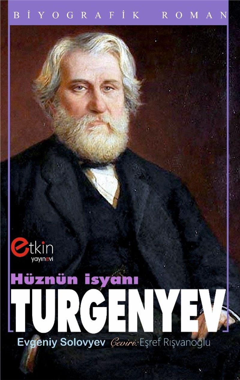 Hüznün İsyanı Turgenyev kitap kapağı