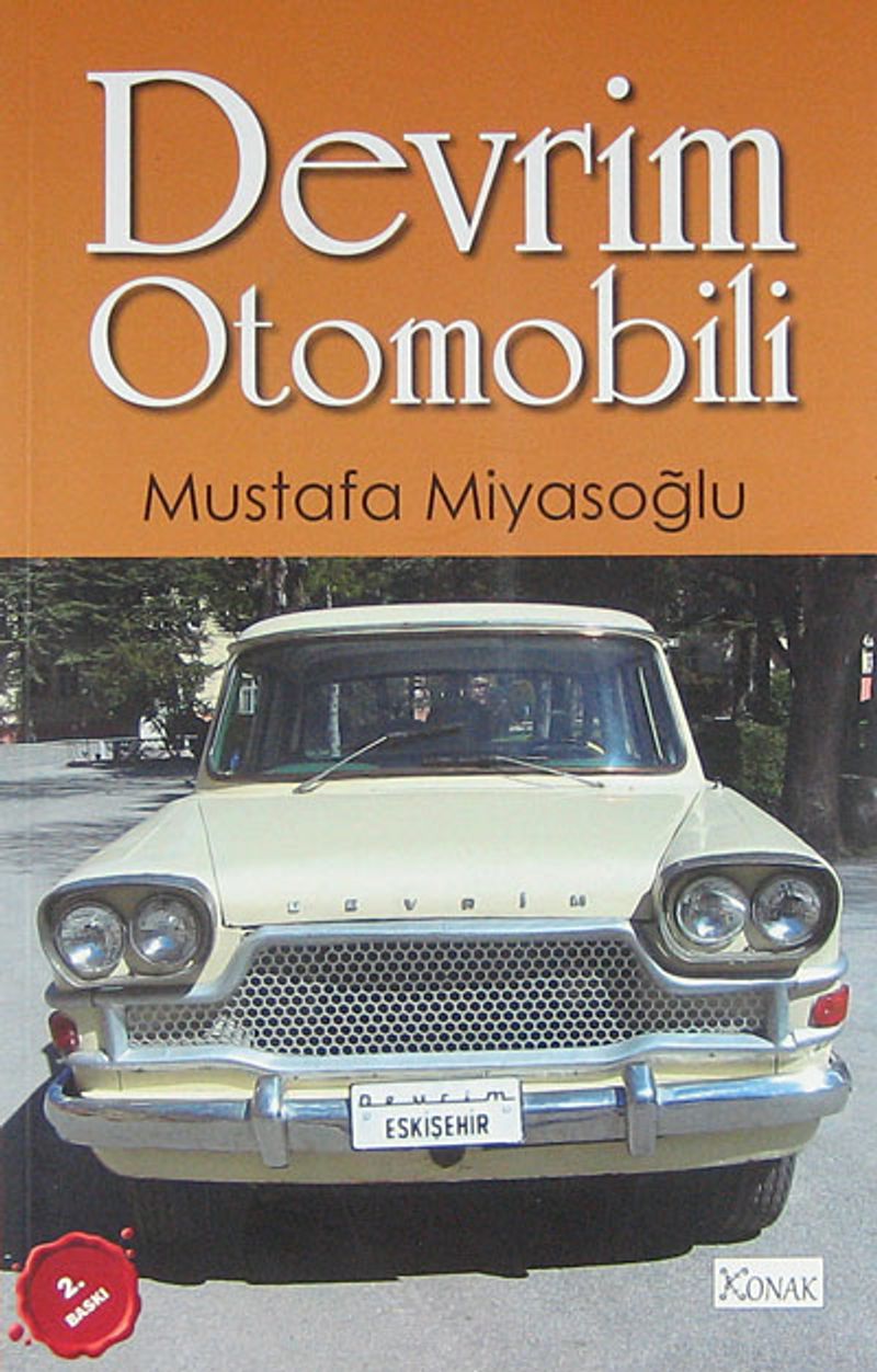 Devrim Otomobili kitap kapağı