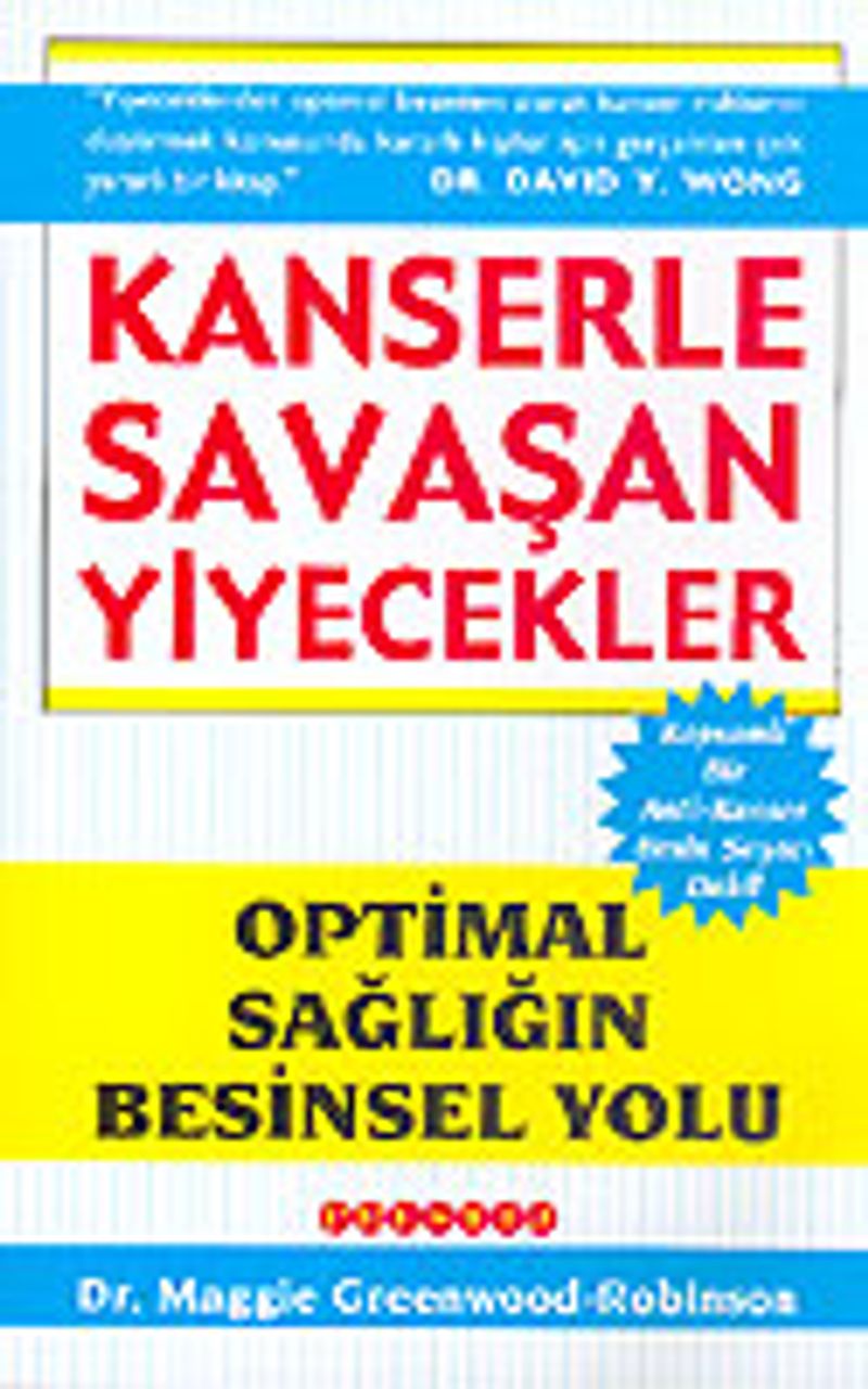 Kanserle Savaşan Yiyecekler kitap kapağı