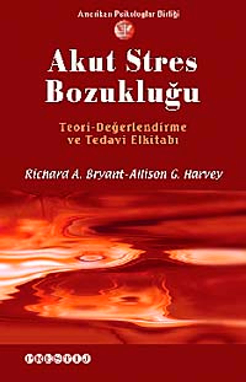 Akut Stres Bozukluğu kitap kapağı