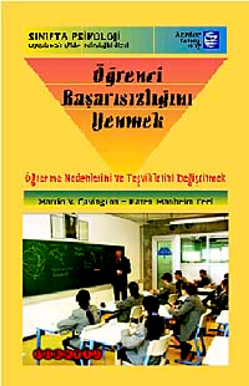 Öğrenci Başarısızlığını Yenmek Uygulamalı Eğitim Psikolojisi kitap kapağı