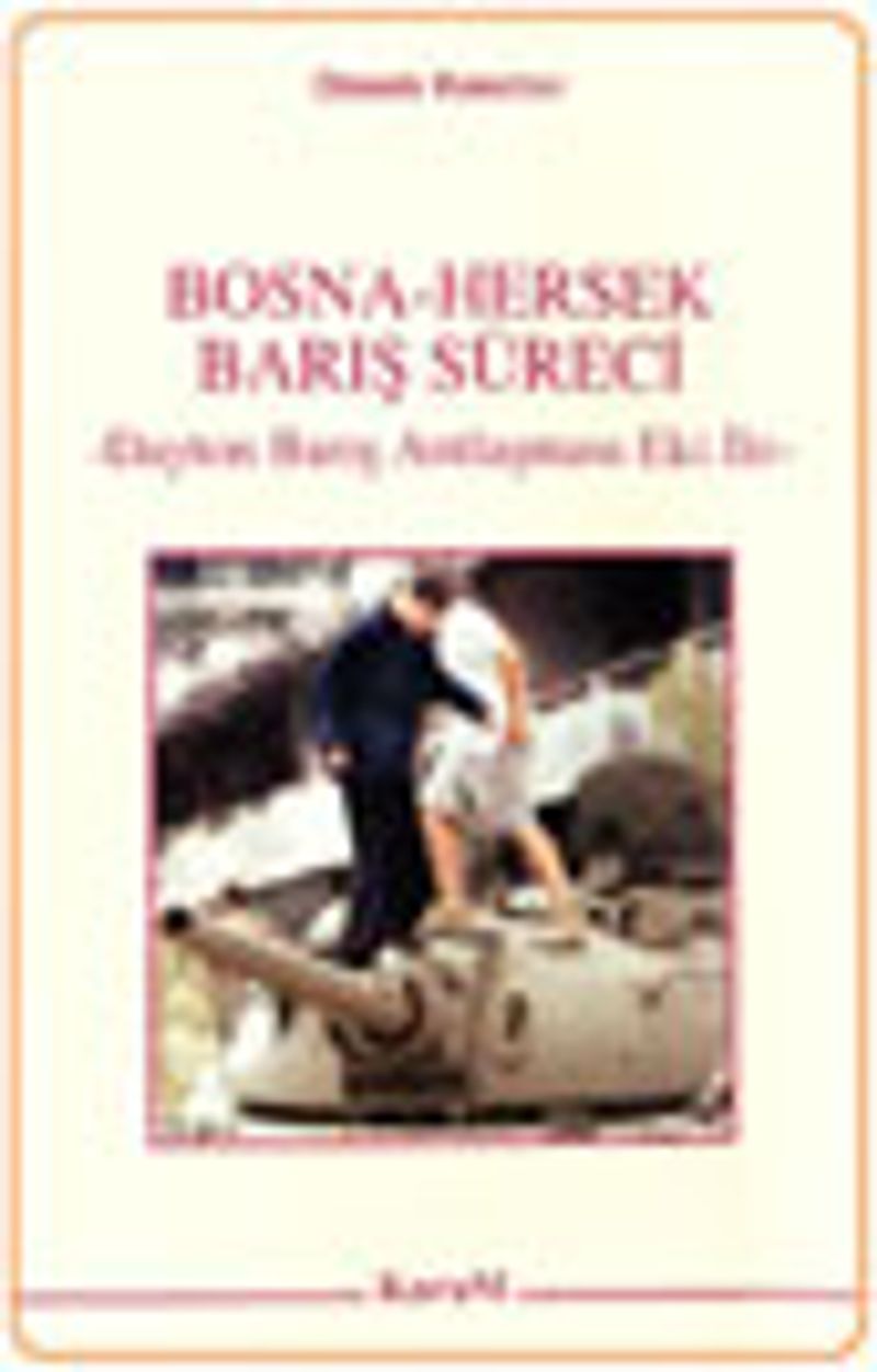 Bosna-Hersek Barış Süreci kitap kapağı