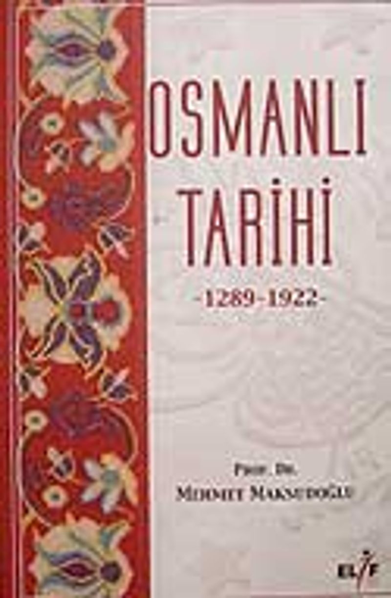 Osmanlı Tarihi 1289-1922 kitap kapağı