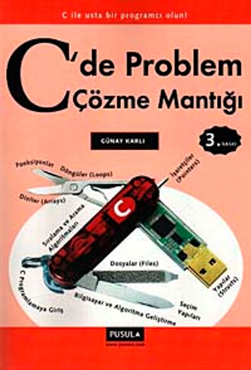 C'de Problem Çözme Mantığı kitap kapağı