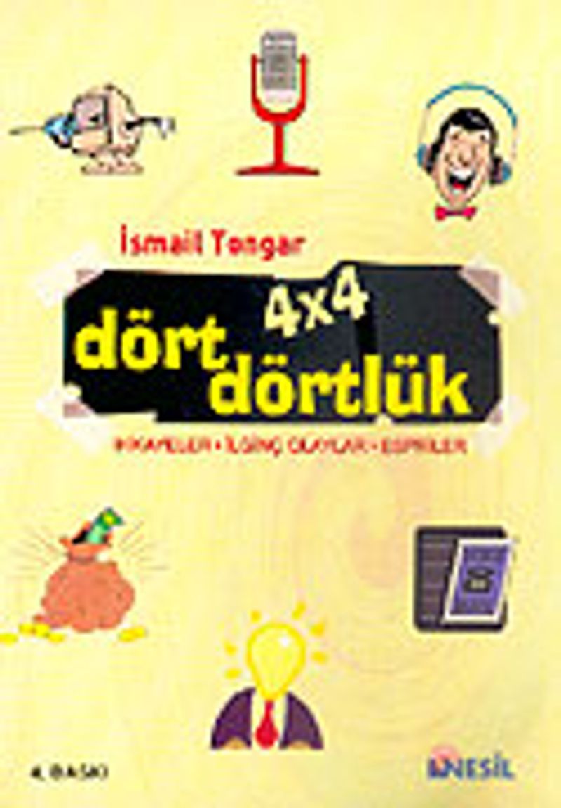 4 x 4 Dört Dörtlük Hikayeler kitap kapağı