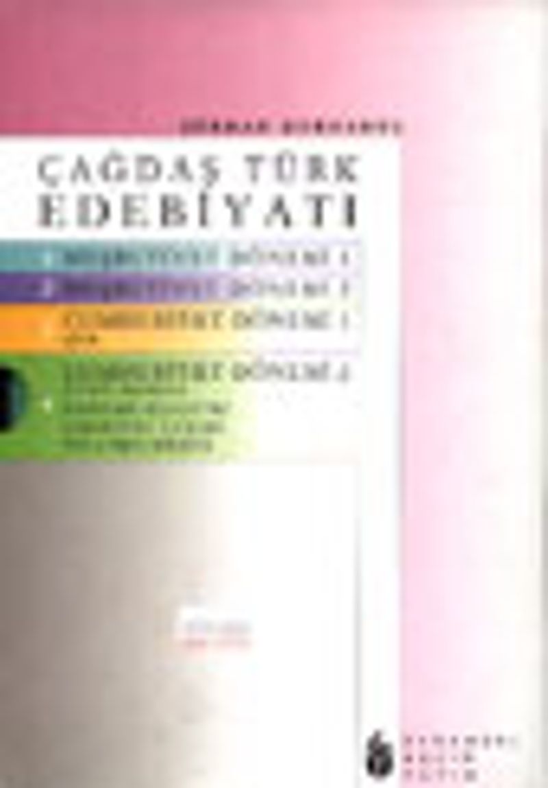 Çağdaş Türk Edebiyatı 4 Cilt kitap kapağı