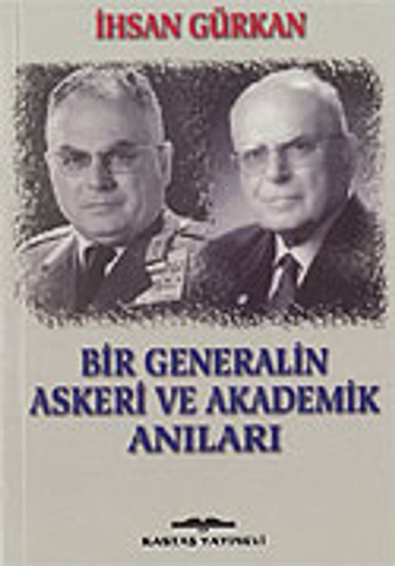 Bir Generalin Askeri ve Akademik Anıları kitap kapağı