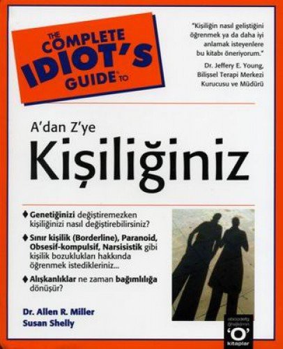 A’dan Z’ye Kişiliğiniz kitap kapağı