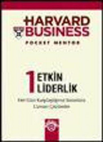Harvard Business 1 - Etkin Liderlik kitap kapağı
