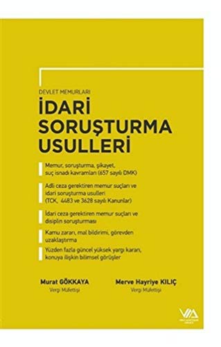Devlet Memurları İdari Soruşturma Usulleri kitap kapağı