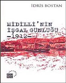 Midilli'nin İşgal Günlüğü 1912 kitap kapağı