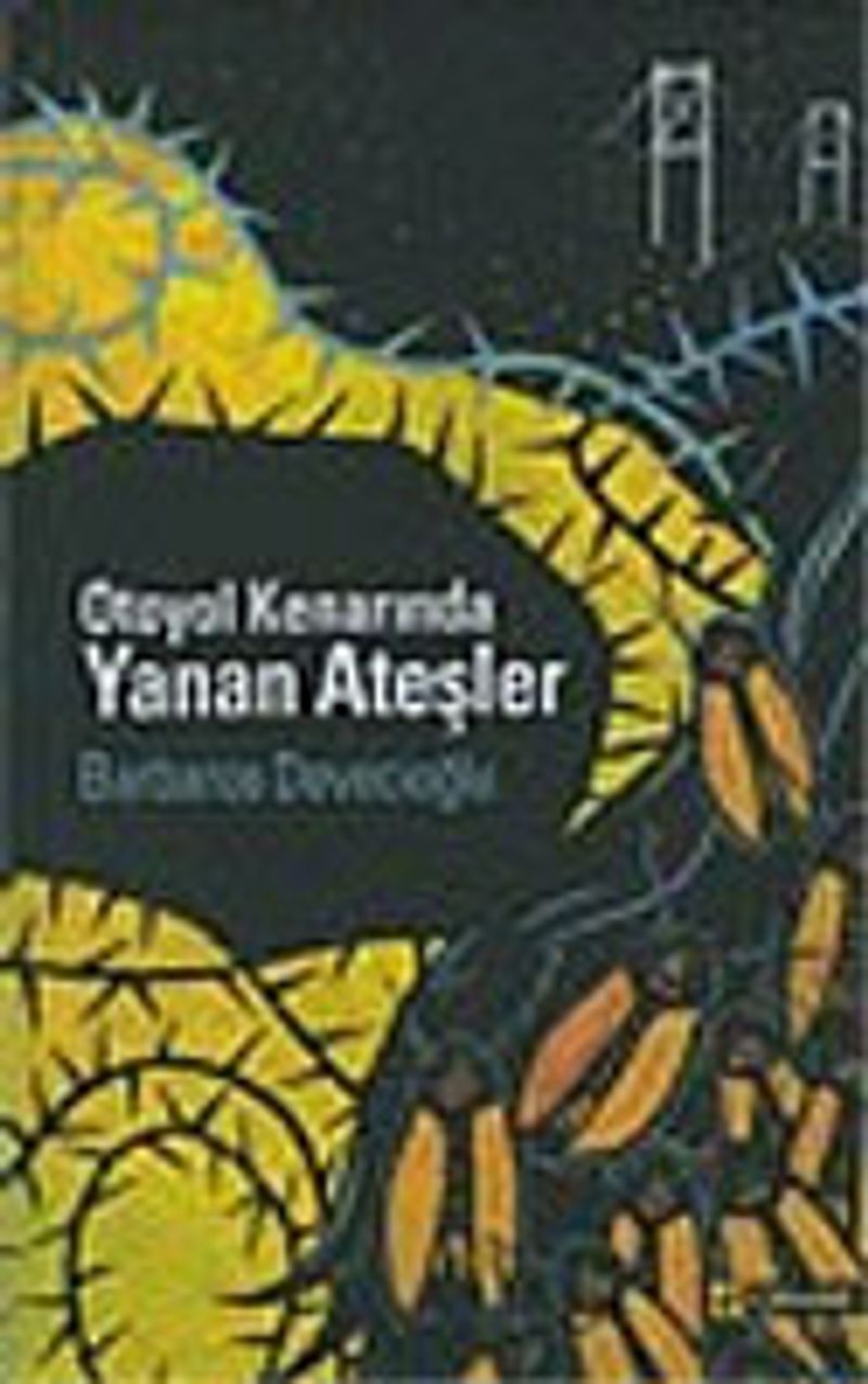 Otoyol Kenarında Yanan Ateşler kitap kapağı