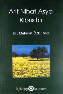 Arif Nihat Asya Kıbrıs'ta kitap kapağı