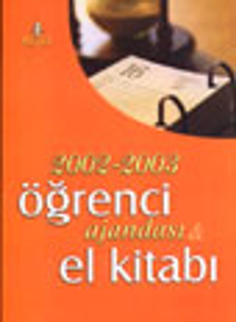 2002-2003 Öğrenci Ajandası El Kitabı kitap kapağı