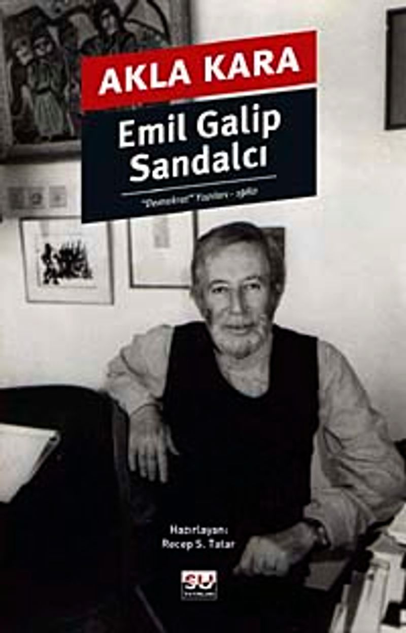 Akla Kara Demokrat Yazılar 1980 kitap kapağı