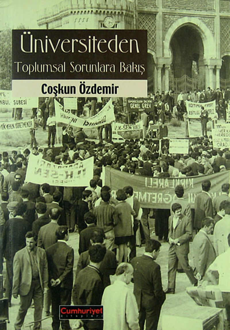 Üniversiteden Toplumsal Sorunlara Bakış kitap kapağı
