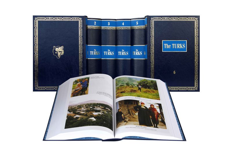 The Turks (6 Cilt) kitap kapağı
