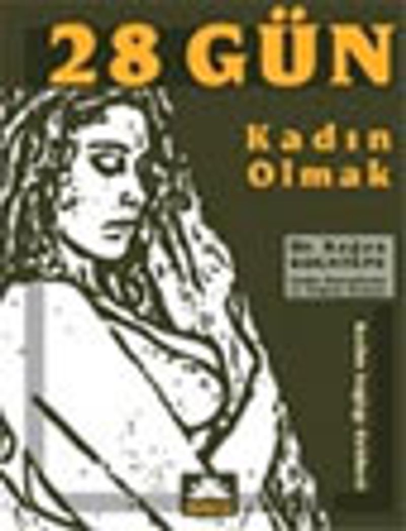 28 Gün Kadın Olmak kitap kapağı