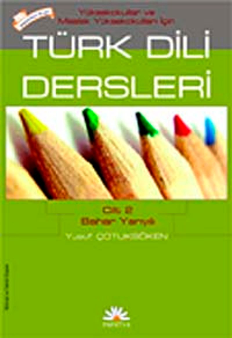 Türk Dili Dersleri Cilt:2 Bahar Yarıyılı kitap kapağı