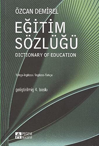 Eğitim Sözlüğü kitap kapağı