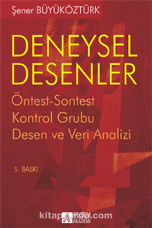 Deneysel Desenler kitap kapağı